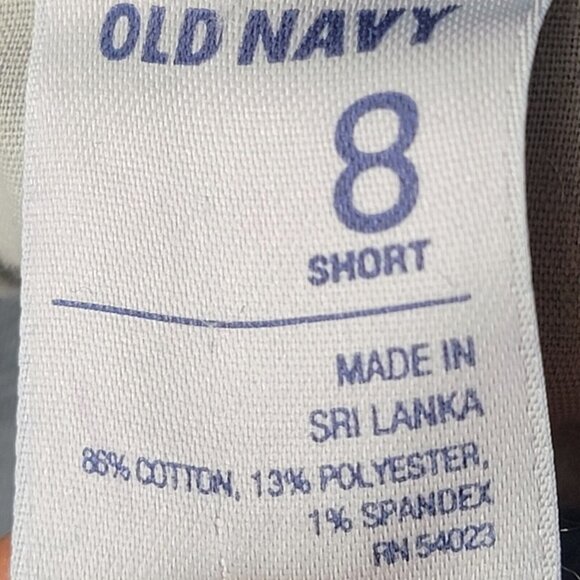 Old Navy Jeans Womens Size 8 Short Blue Denim The Flirt Bootcut Dark Worn Wash - Picture 4 of 10